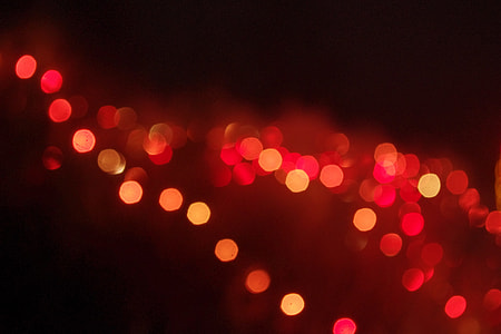 red and orange bokeh lights thumbnail