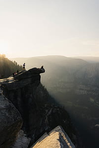 person standing on cliff thumbnail