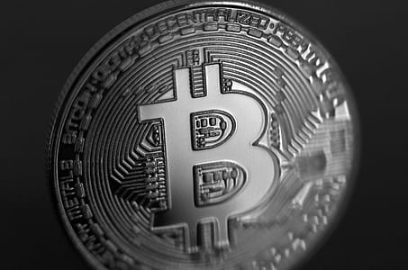 silver-colored Bitcoin coin thumbnail