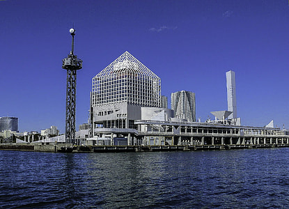 Harumi passenger ship terminal in Tokyo, Japan thumbnail