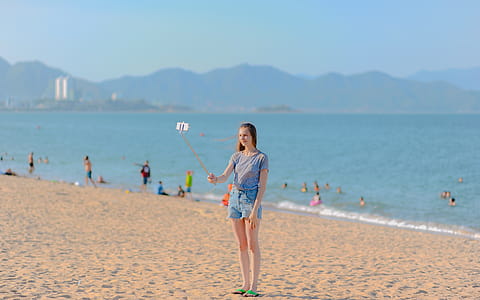 sea, landscape, beach, vacation thumbnail