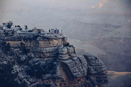 aerial photography of rocky mountain thumbnail