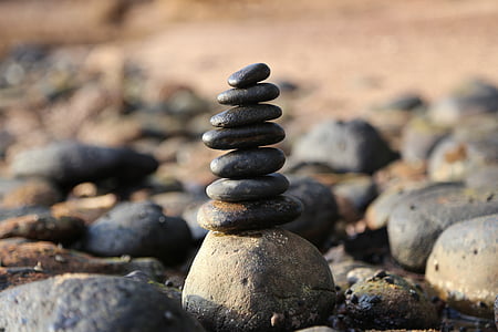 gray and black stones during daytime thumbnail