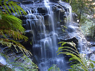 landscape photo of waterfalls during daytime thumbnail