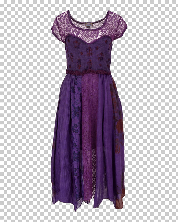 Clip Art Purple Cocktail Dress