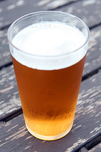 clear glass filled with beer thumbnail