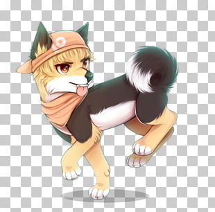 German Shepherd Cat Puppy Drawing Anime Husky Png Clipart Free Cliparts Uihere
