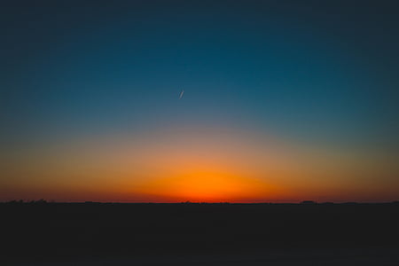 blue, orange, golden, hour, sky, sunset thumbnail