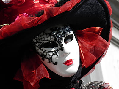 woman wearing white and black mask thumbnail