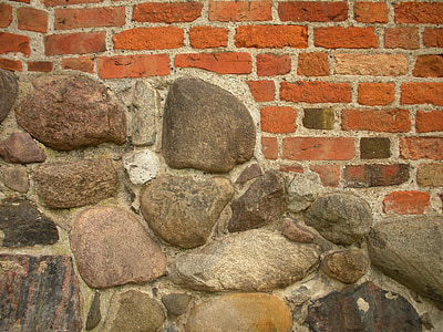 orange and brown brick wall and stone cladding thumbnail