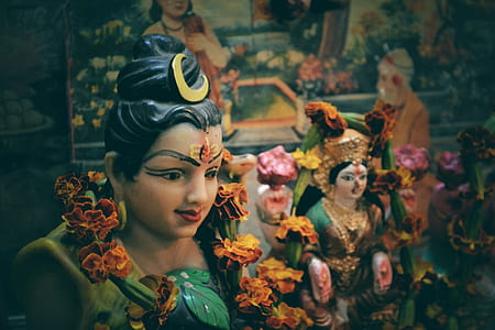 Depth of Field Photo of Diety God Statuette thumbnail