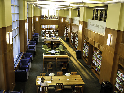 Study Room in Bostock Library at Duke University thumbnail