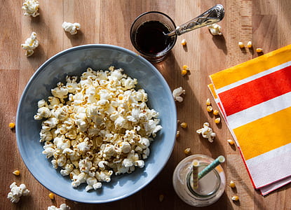 food, popcorn, aperitif, composition, snack, kitchen thumbnail