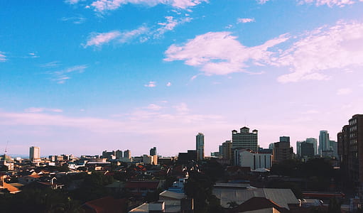 city, sky, clouds, buildings thumbnail