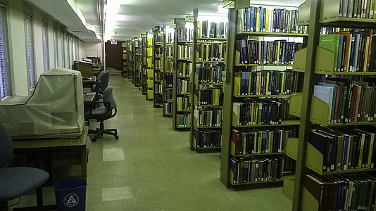 Science Library Annex stacks at UNC, Chapel Hill, North Carolina thumbnail