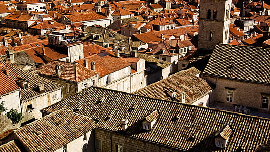 roofs, orange roofs, brown roofs, dubrovnik thumbnail