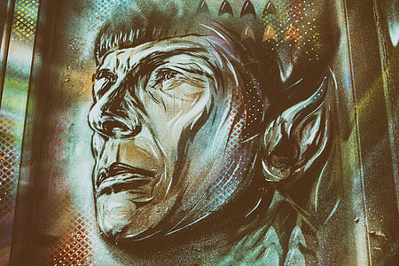 This ‘Mr Spock’ street art image was captured on a wall in Shoreditch thumbnail