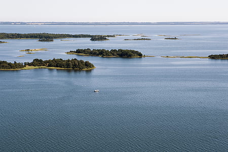 couple of islands near water thumbnail
