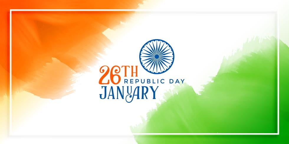 Indian Flag Concept Background For Republic Day Eps File Free