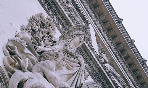 low angle photography of statue thumbnail