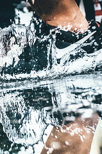 Close-up Low Section of Man in Water thumbnail