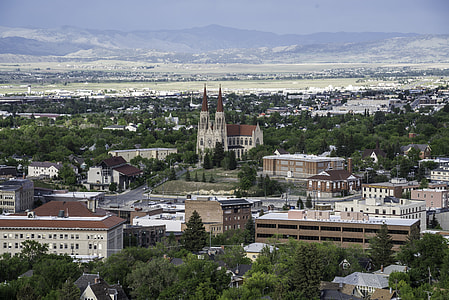 Downtown Helena with the Chapel  thumbnail