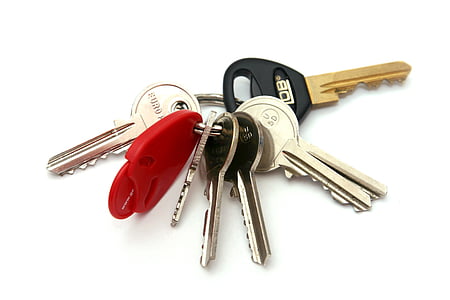 bunch of keys on white surface thumbnail