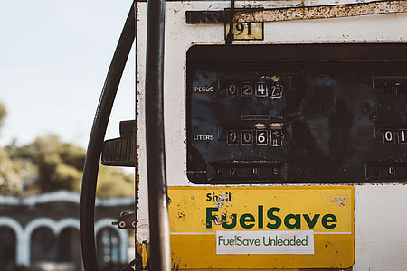 black and yellow gasoline pump thumbnail