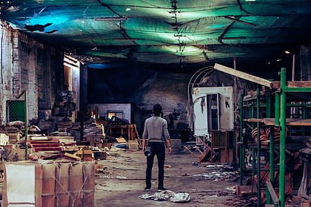 person standing inside building thumbnail