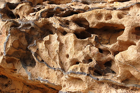 close-up photo of brown rock thumbnail