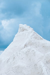 white mountain covered by snow thumbnail