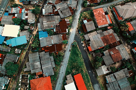 Aerial Photography of Houses thumbnail