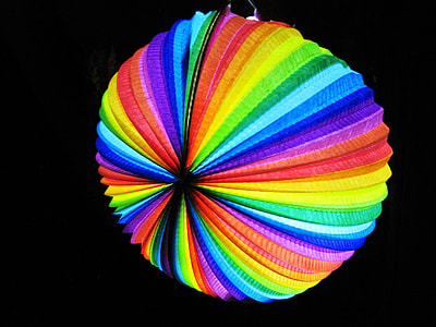 Colorful Lantern, Rainbow Colors thumbnail