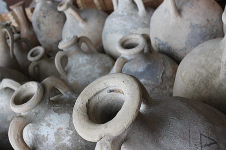 gray clay container lot thumbnail