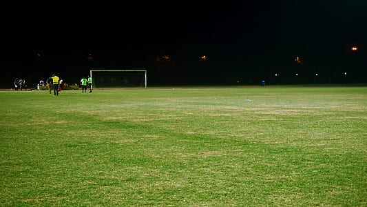 people, lights, night, field thumbnail