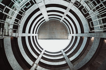 spiral, circle, architecture, structure thumbnail