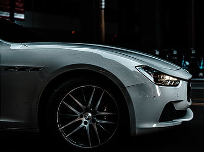 Close-Up Photography of Silver Car thumbnail