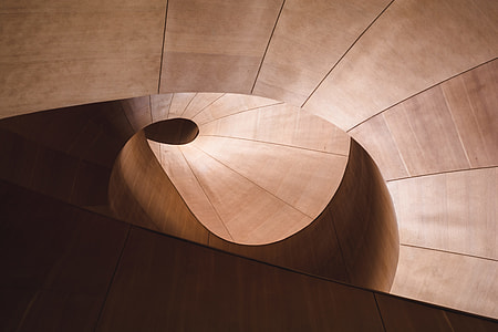 photo of brown spiral stair thumbnail