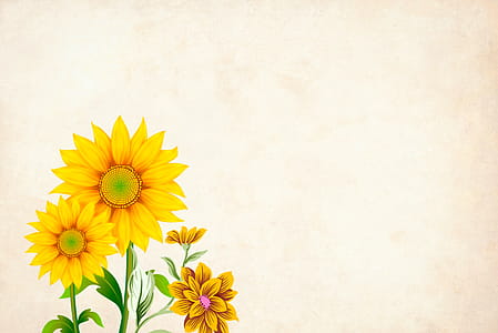 yellow flower background with copyspace thumbnail