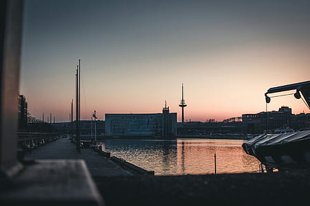 sunset, sunrise, sea, ocean thumbnail