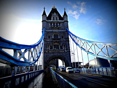 low-angled photography of Tower Bridge, London thumbnail