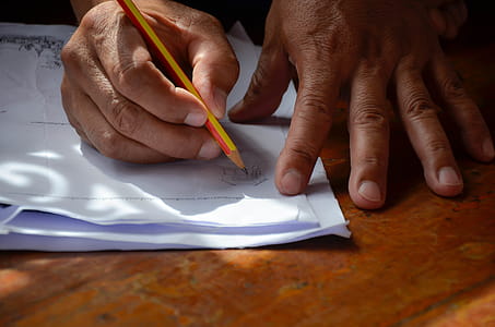 Hand Writing with Pencil thumbnail