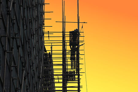steel scaffolding during daytime thumbnail