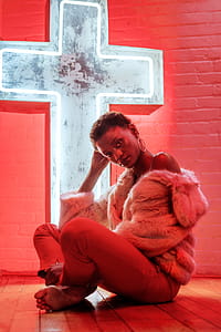 High Fashion With Neon Photo thumbnail