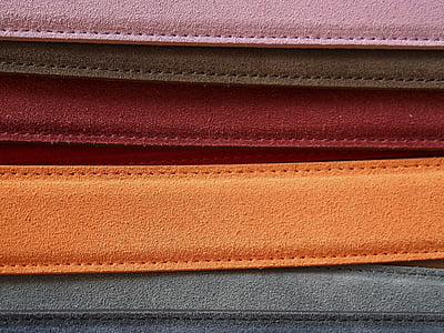 assorted-color suede belts thumbnail