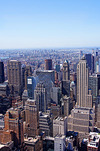 high-angle photography of high-rise buildings thumbnail