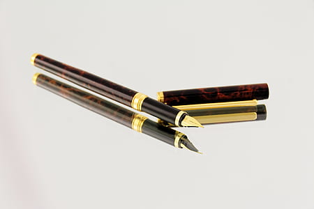 pen, reflection, sharp, fountain pen thumbnail