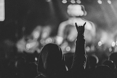 grayscale photography of person in hoodie thumbnail