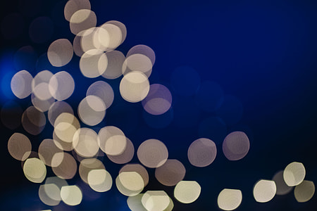 White abstract bokeh lights thumbnail