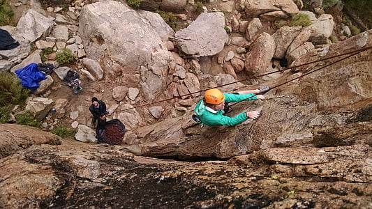 person doing mountain climbing thumbnail